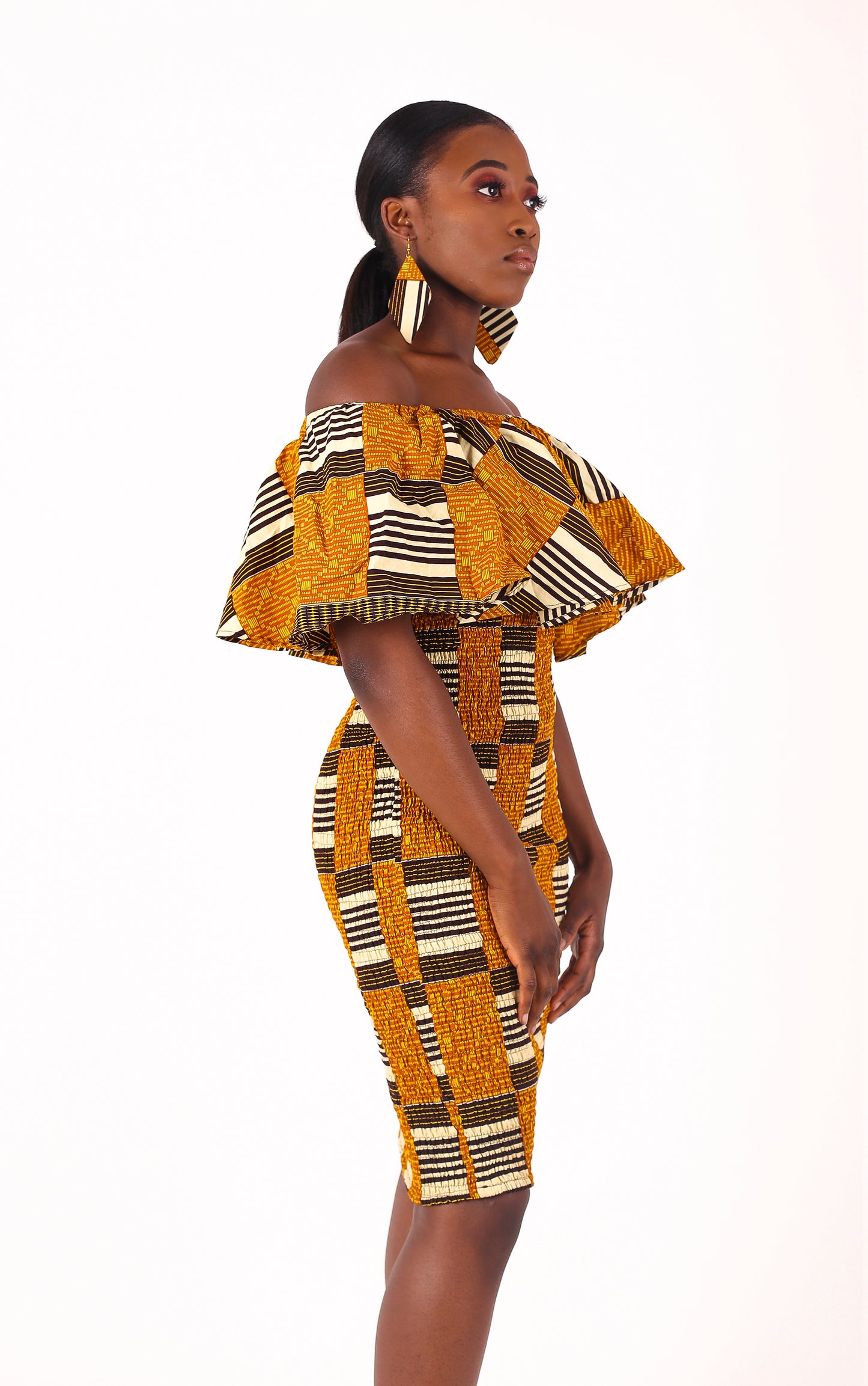 Asante Midi Dress - House of Amara