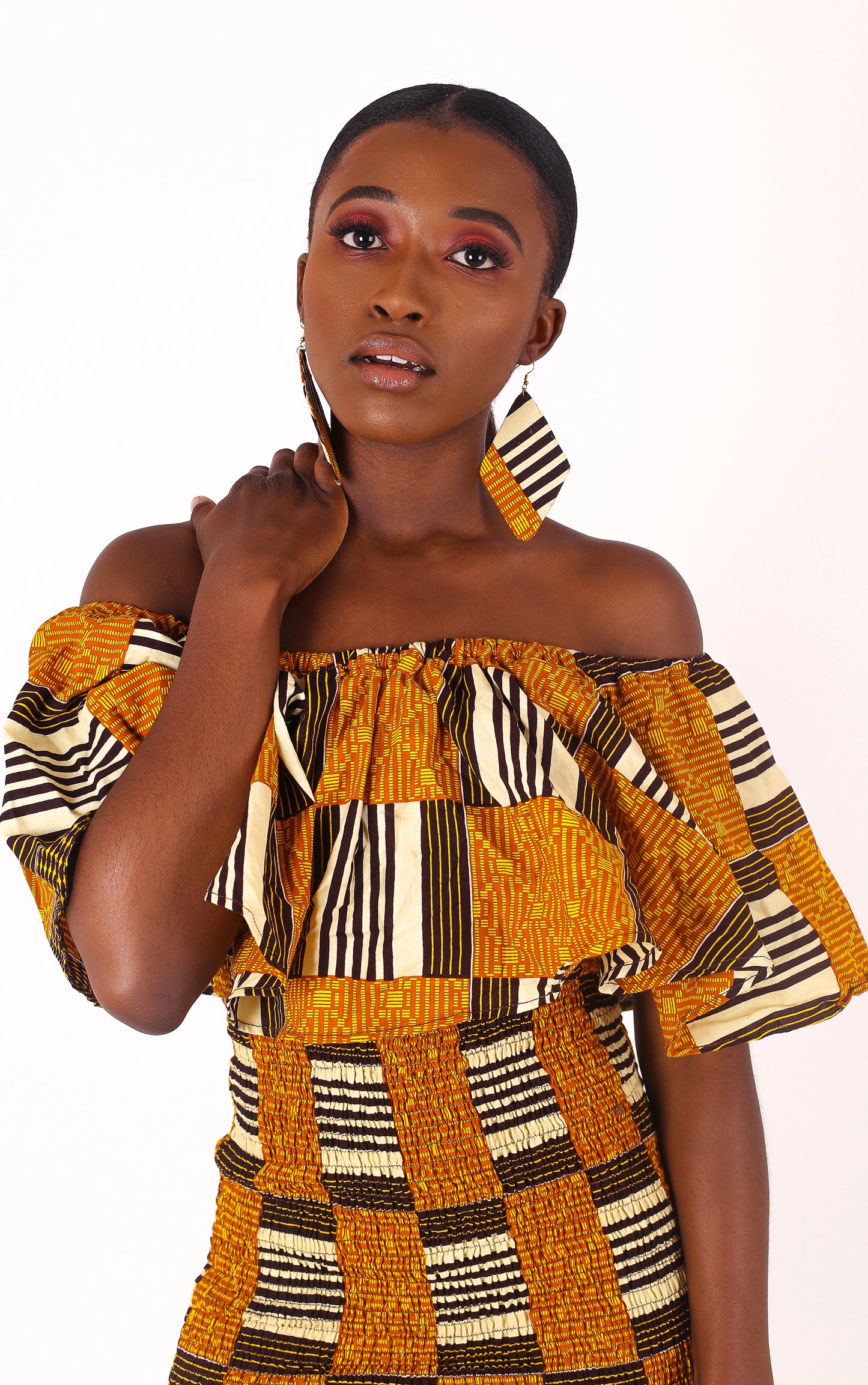 Asante Midi Dress - House of Amara