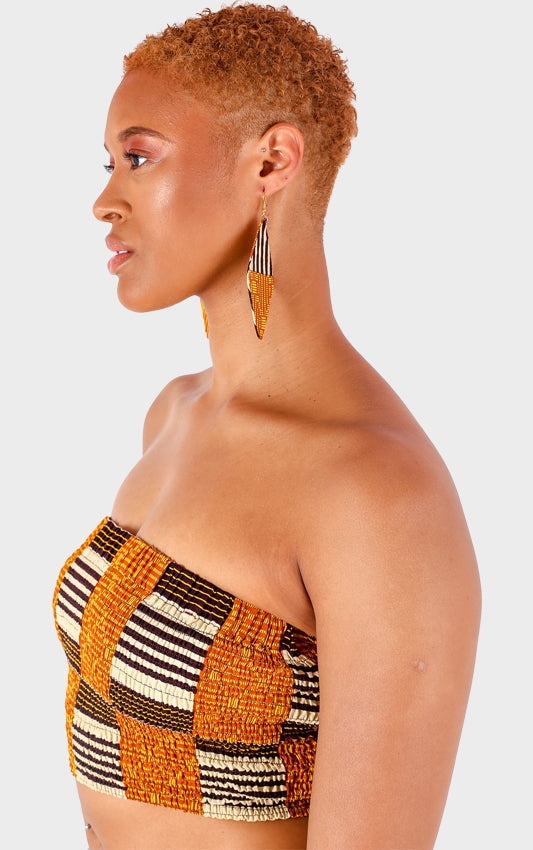 Asante Bandeau Top - House of Amara