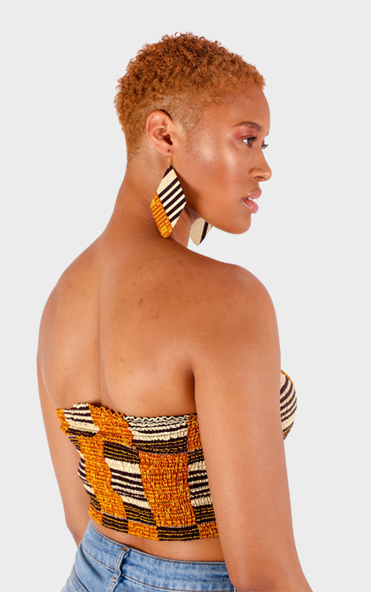 Asante Bandeau Top - House of Amara