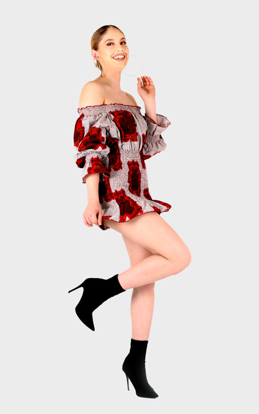 Chi Chi Frill Mini Dress - House of Amara