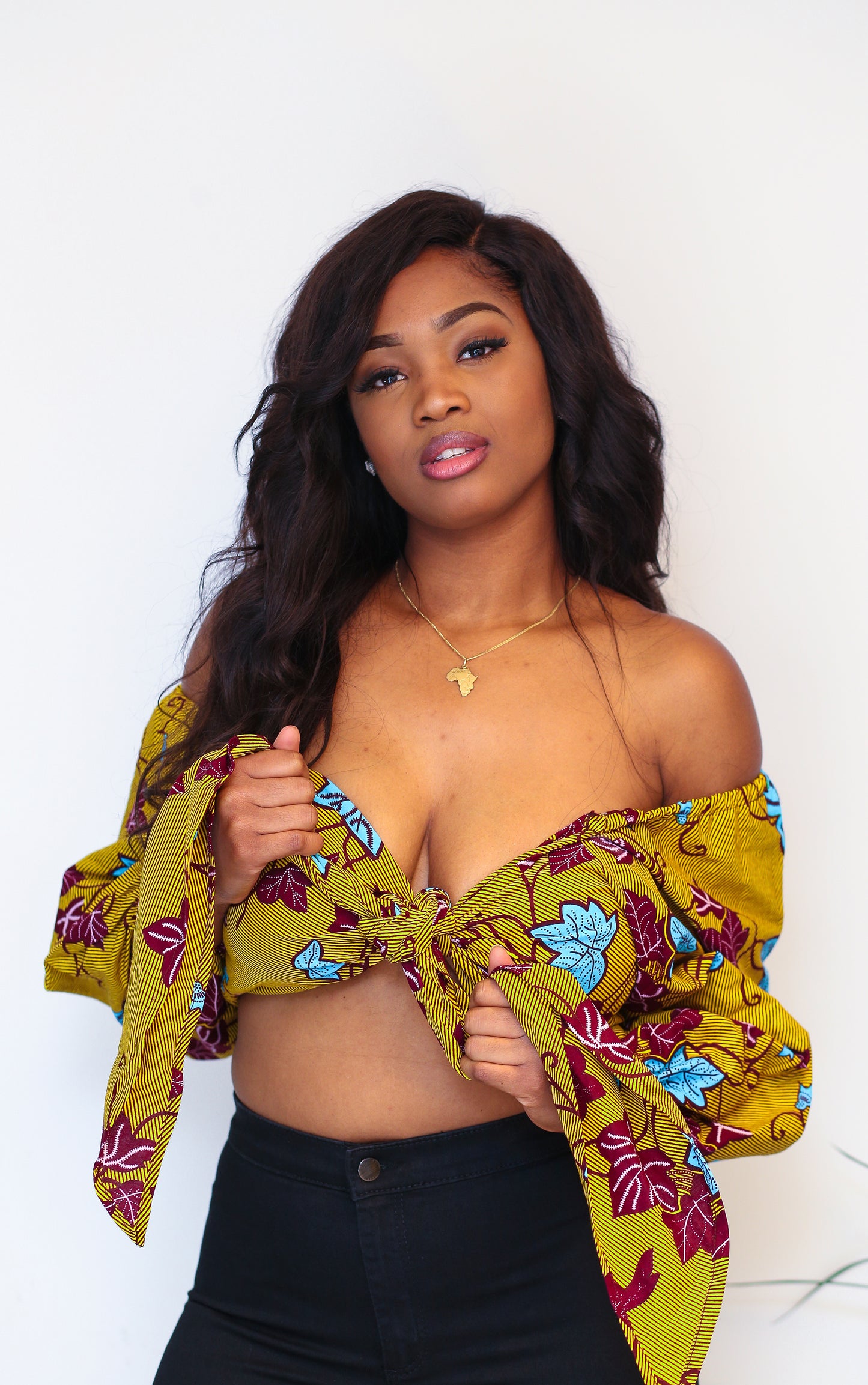 Kai Wrap Crop Top - House of Amara