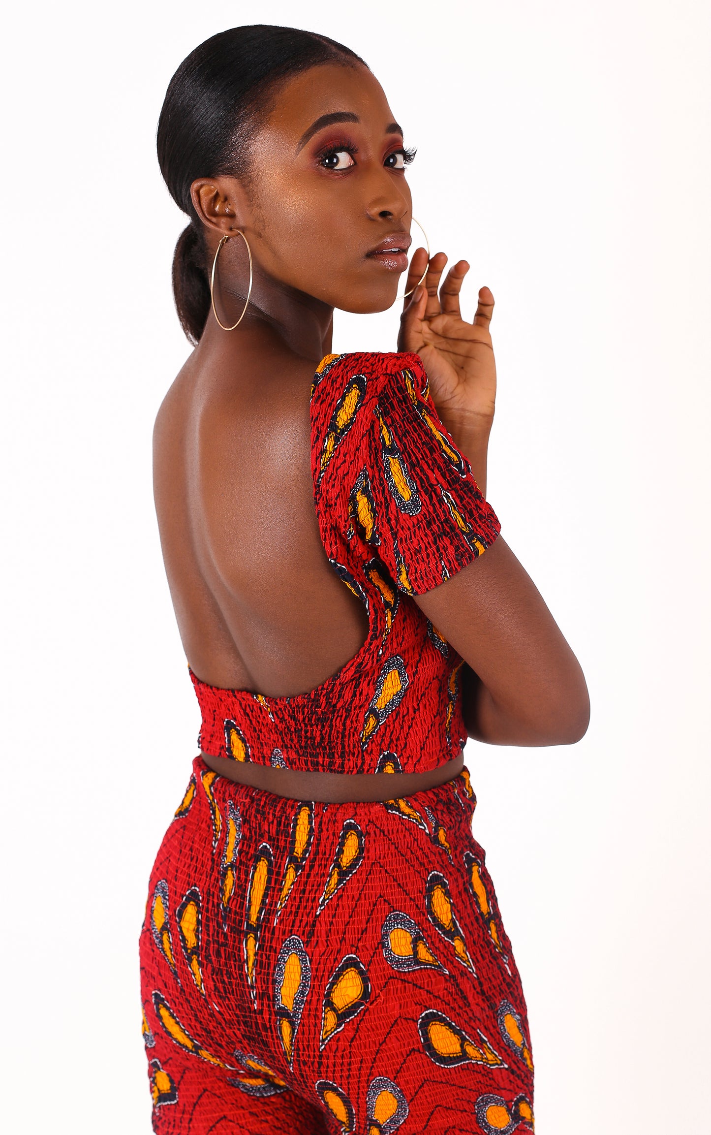 Leylah Red Shorts - House of Amara