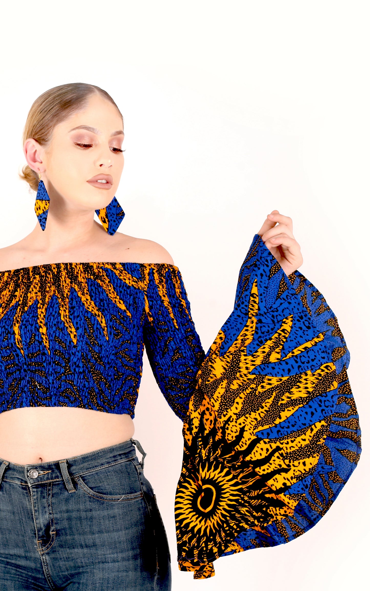 Zahra Bardot Top - House of Amara